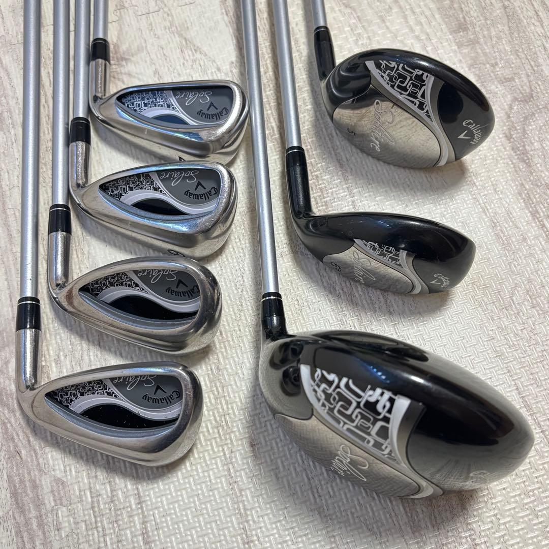 キャロウェイ　ソレイユ　レディース　ゴルフセット　アイアン　右　L