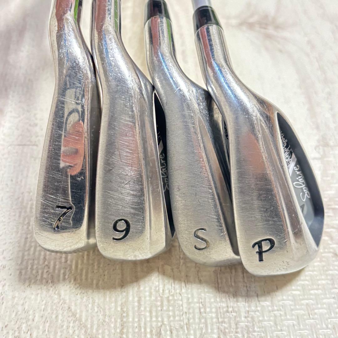 キャロウェイ　ソレイユ　レディース　ゴルフセット　アイアン　右　L