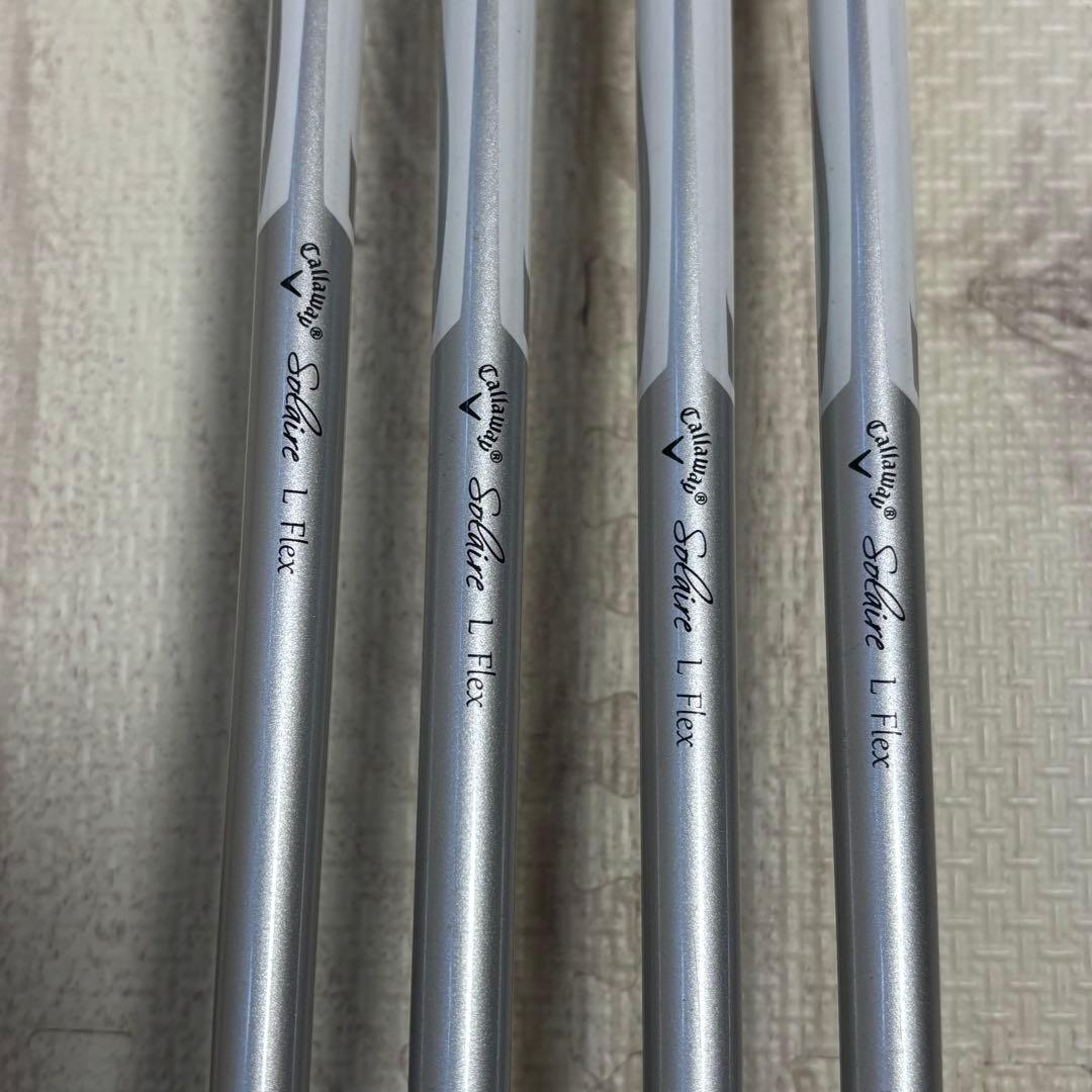 キャロウェイ　ソレイユ　レディース　ゴルフセット　アイアン　右　L