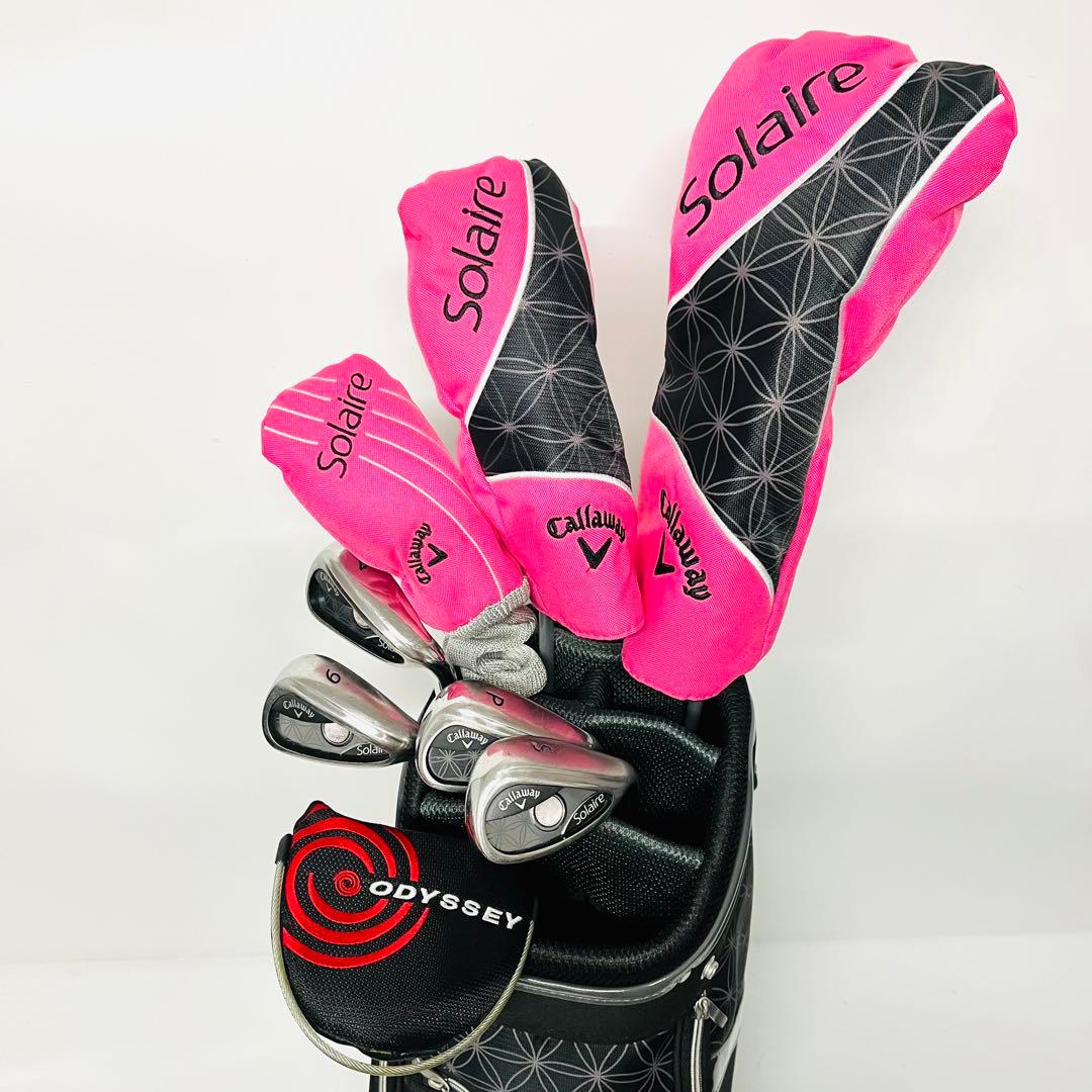 現行モデル　女性　キャロウェイ レディース　ゴルフセット　ソレイユ ソレイル