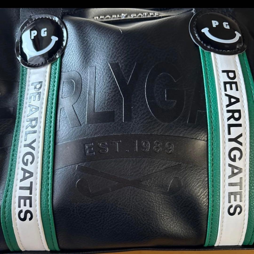 PEARLY GATES ゴルフバッグ ブラック/グリーン