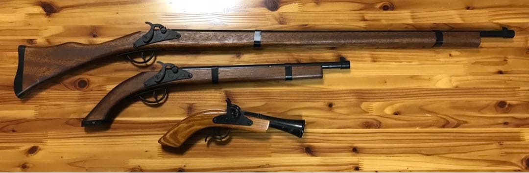 【本日限定】年代物　東京ディズニーランド　カリブの海賊　ライフル/銃3点