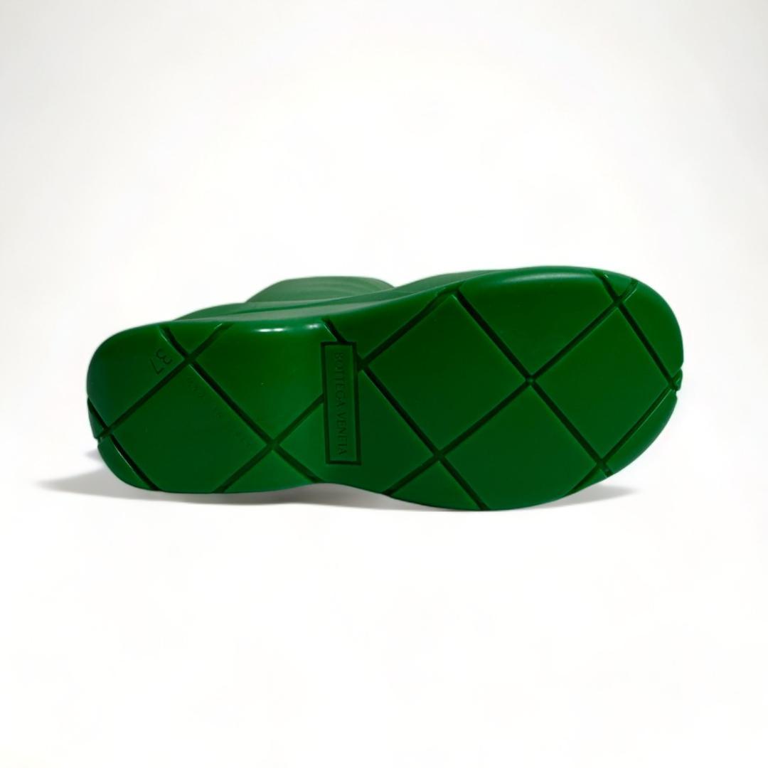 ❣️新品 ボッテガ❣️ パドル グラス グリーン ロング レインブーツ 24cm