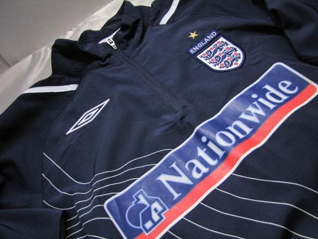 イングランド代表 umbro Nationwide ジャケット 00s★程度良好