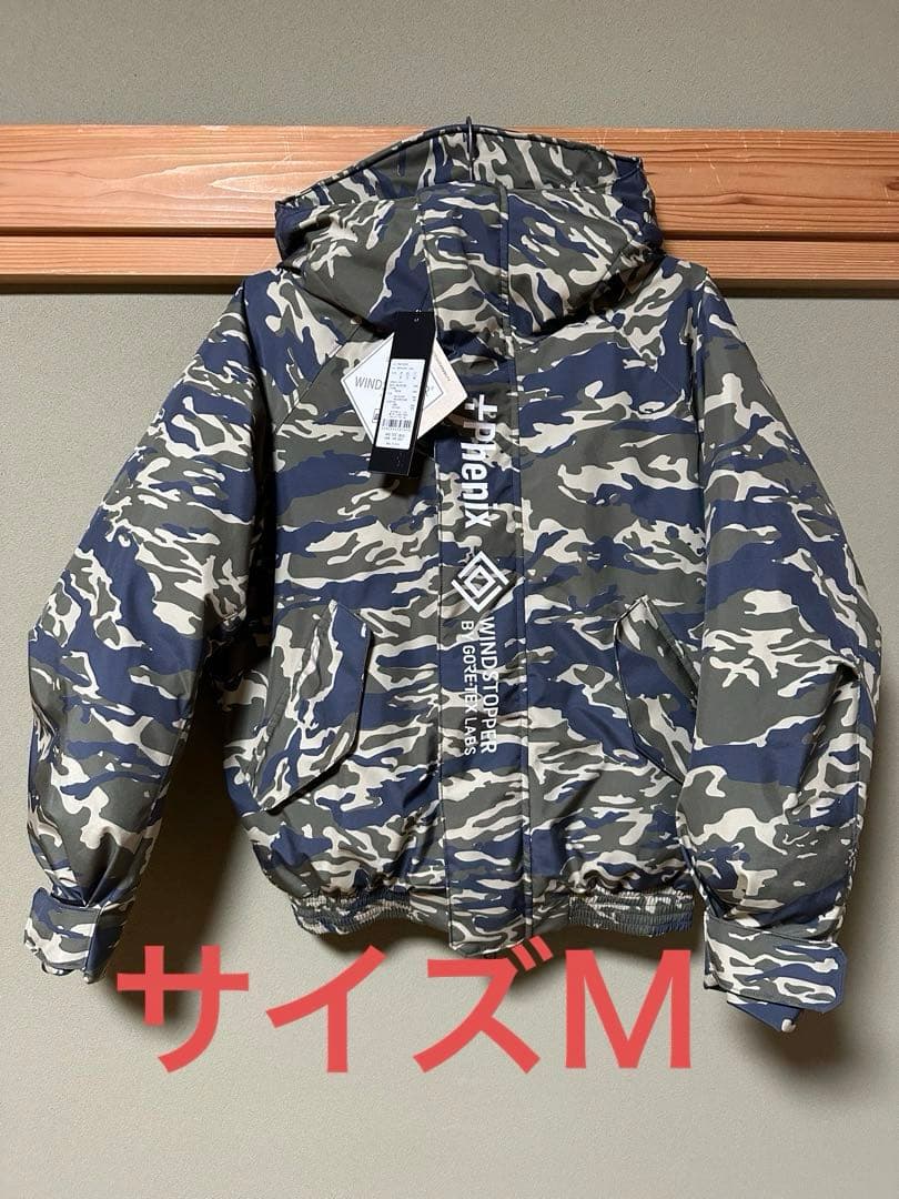 phenix ダウンジャケット 迷彩ジャケット 男性用