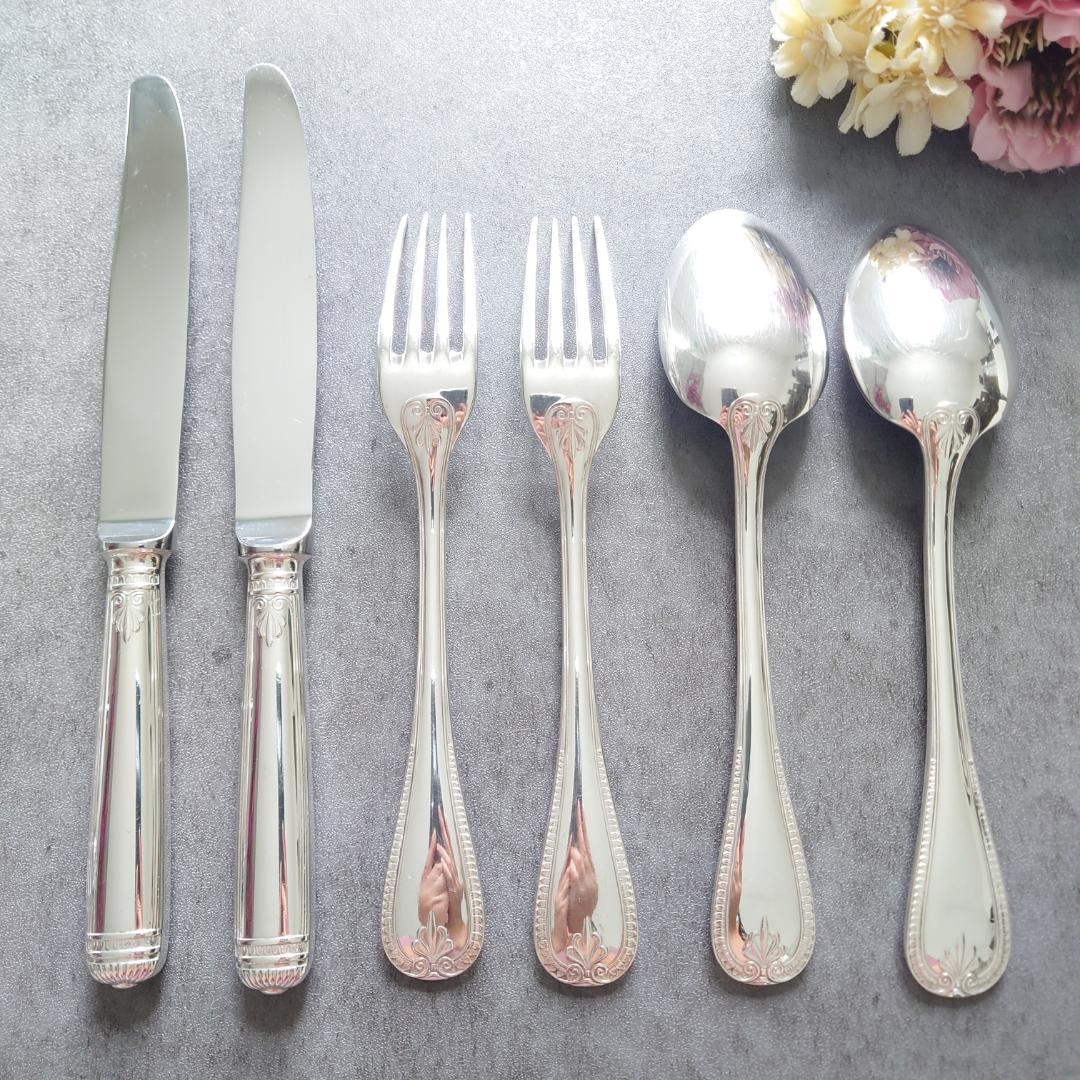 希少 クリストフル マルメゾン スタンダード ナイフ フォーク スプーン 6点