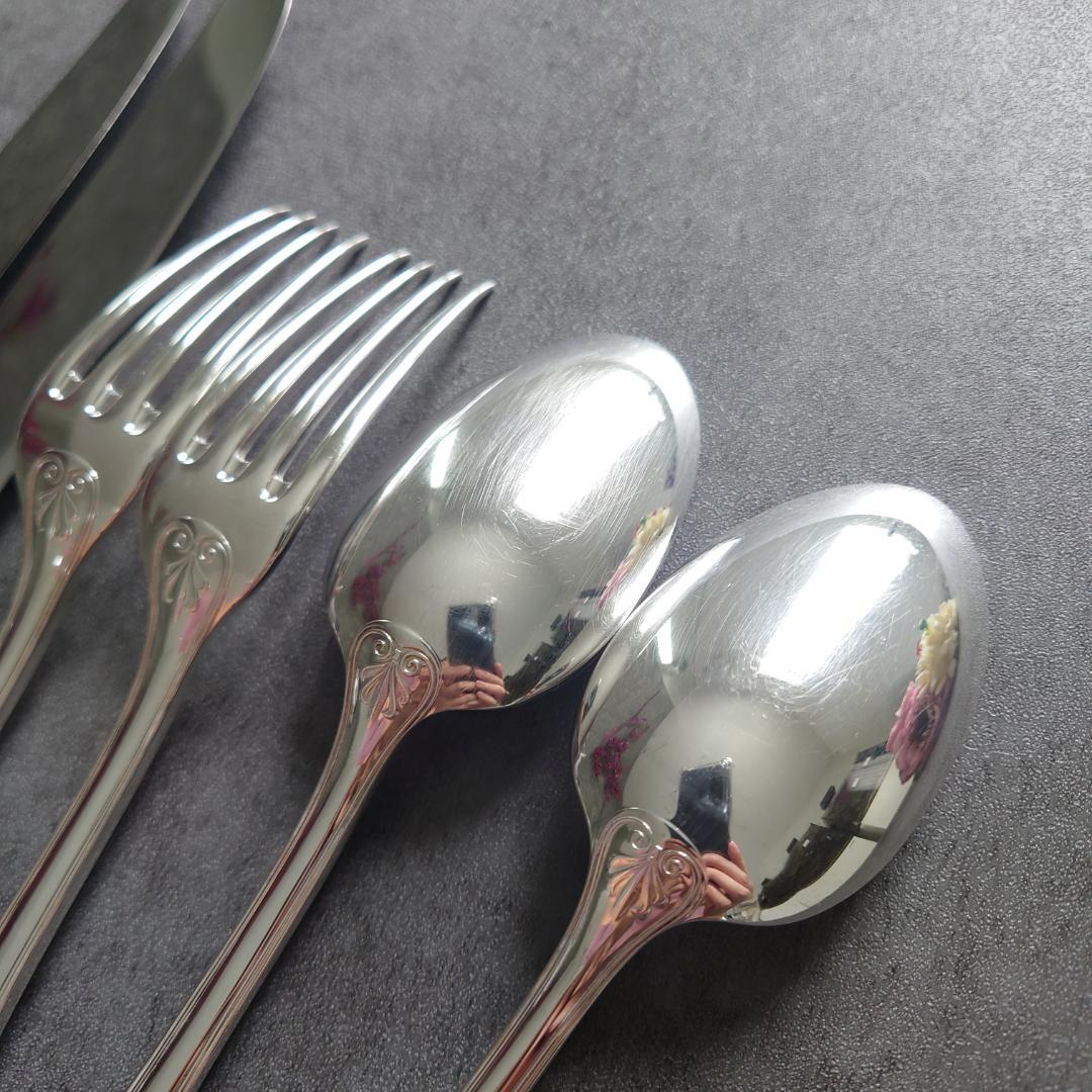 希少 クリストフル マルメゾン スタンダード ナイフ フォーク スプーン 6点