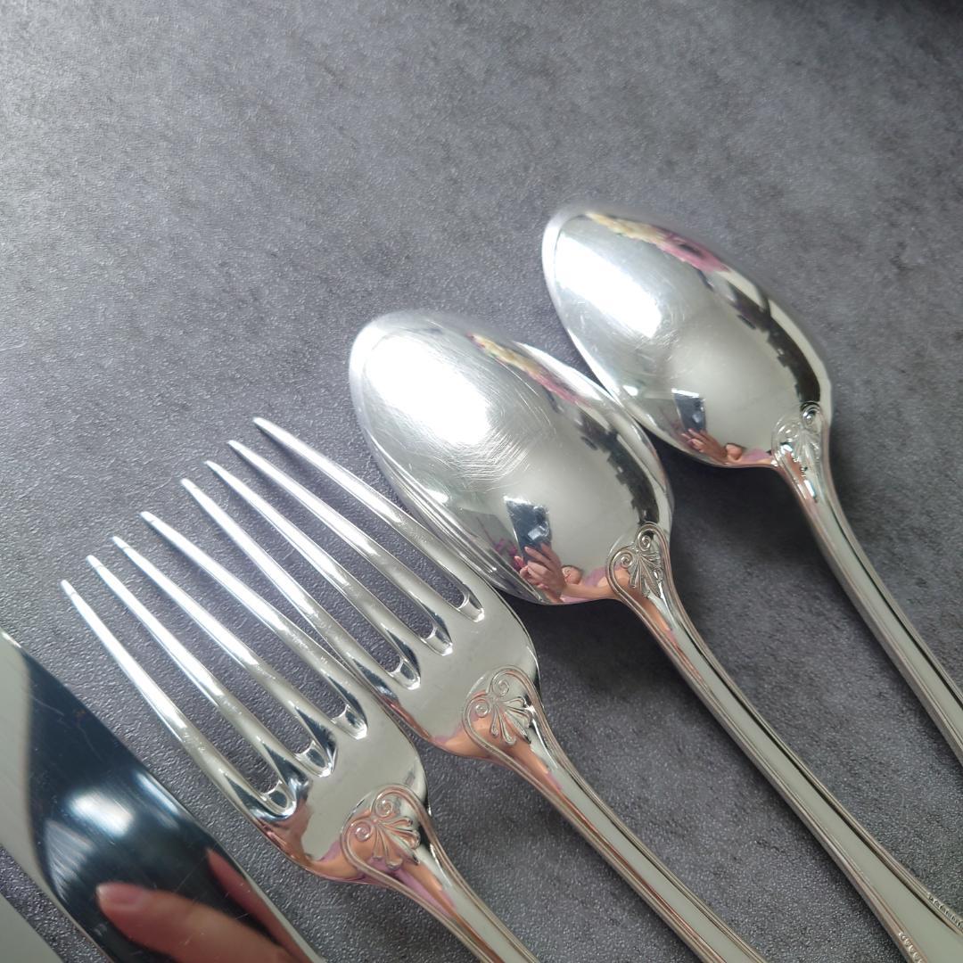 希少 クリストフル マルメゾン スタンダード ナイフ フォーク スプーン 6点