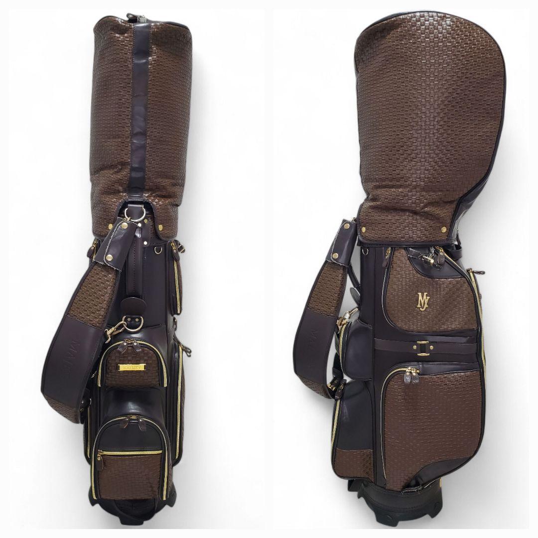 希少 MAJESTY キャディバッグ レザー