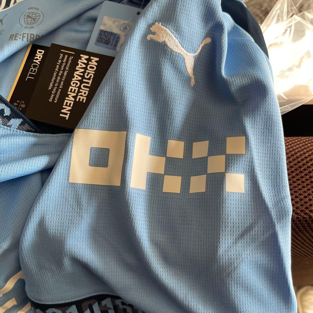 新品タグ付き　PUMA マンチェスター・シティ 上下セット