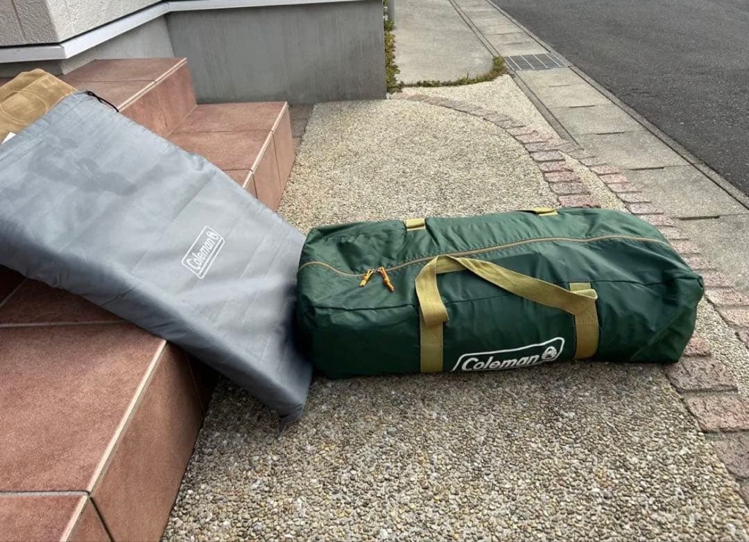 ColemanBCクロスドーム 270・グリーン コンフォートエアーマットレス