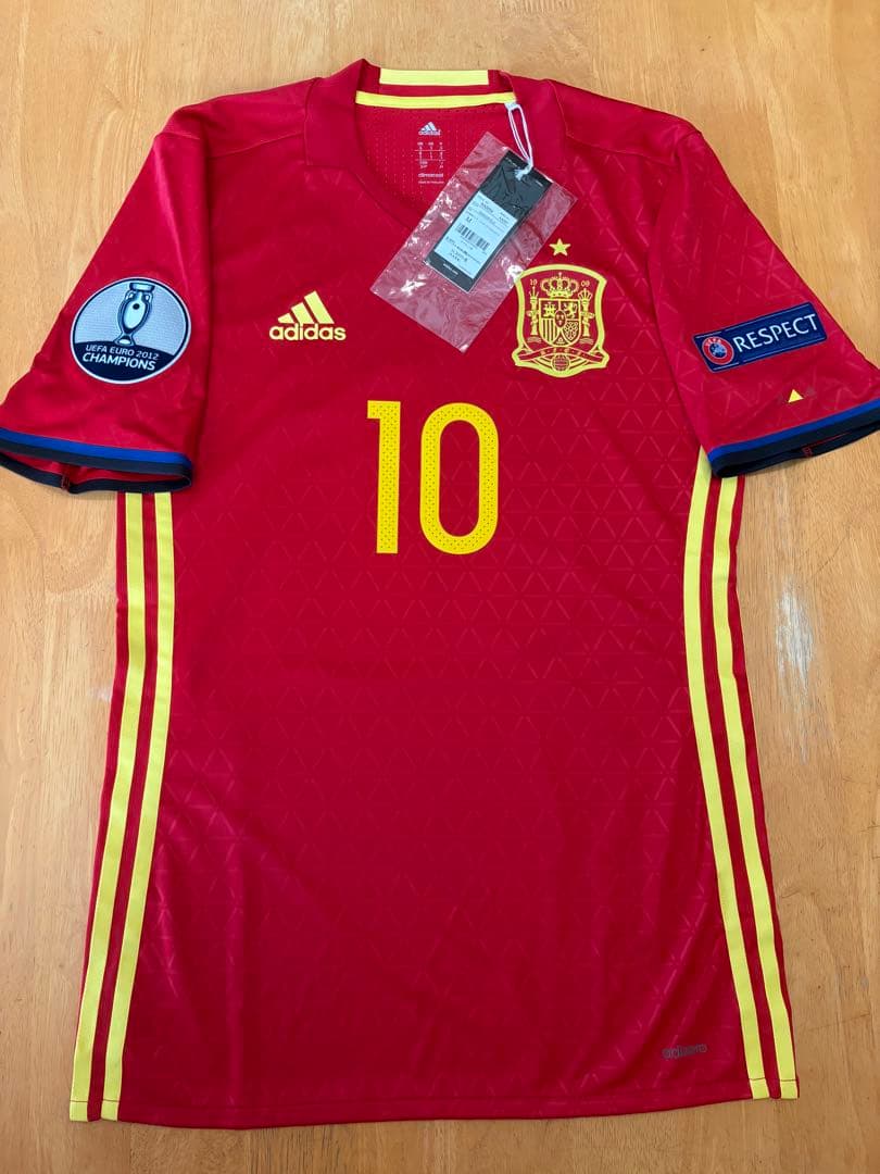 特価 希少 正規品 オーセンティック 新品 スペイン代表 16/17 セスク M