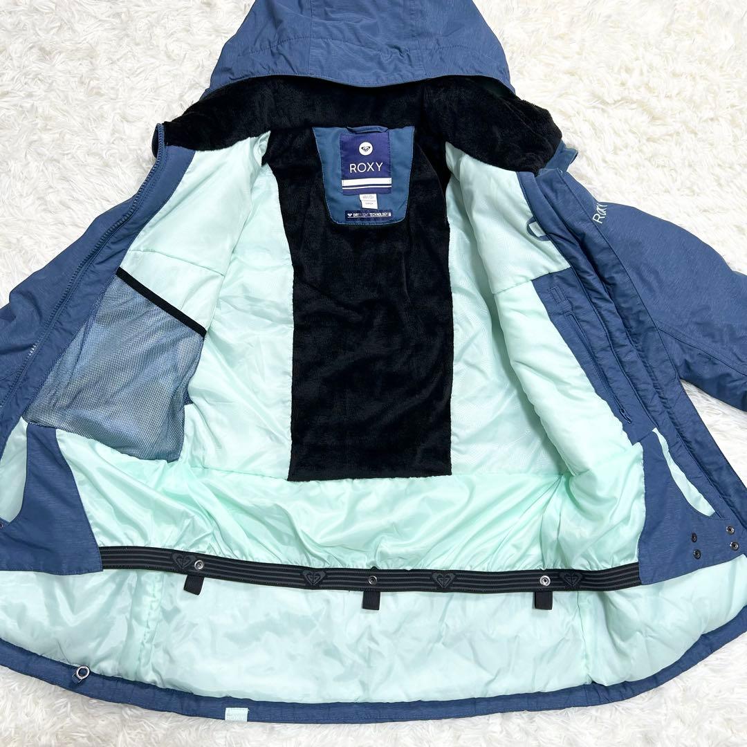 美品 ROXY ロキシー スキーウェア スノーボードウェア セットアップ S