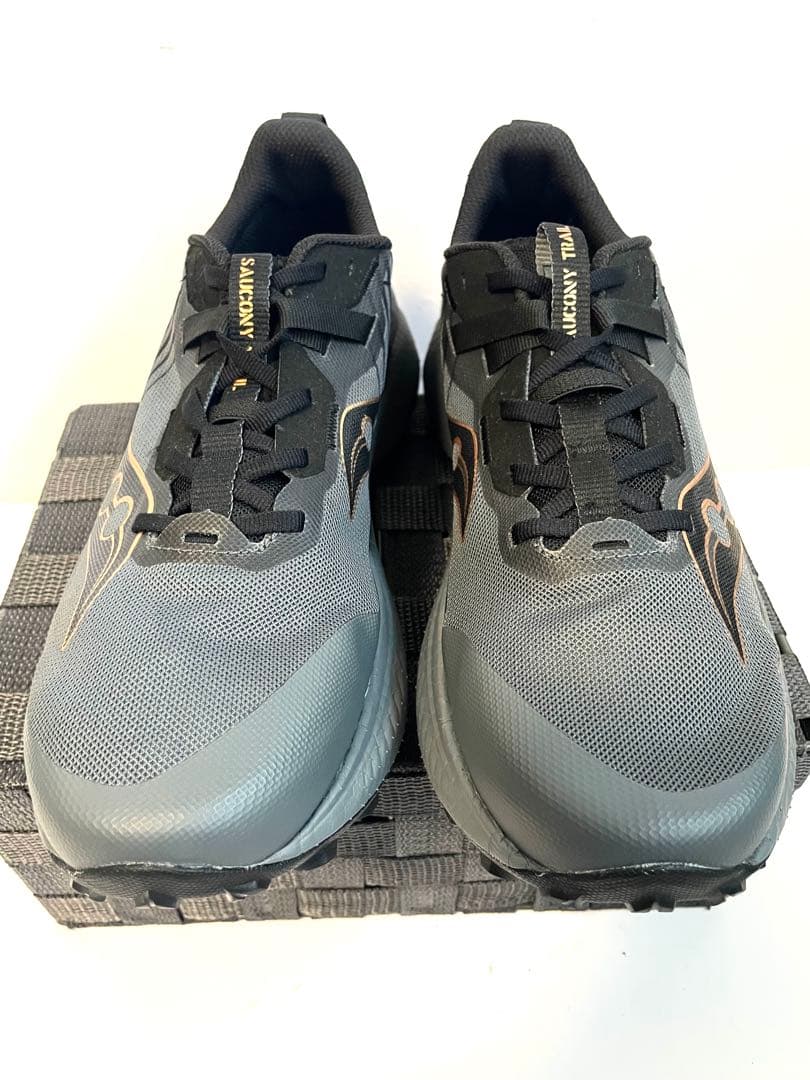 ユキチSAUCONY◾️エンドルフィン エッジ ◾️ランニング◾️グレイ◾️27