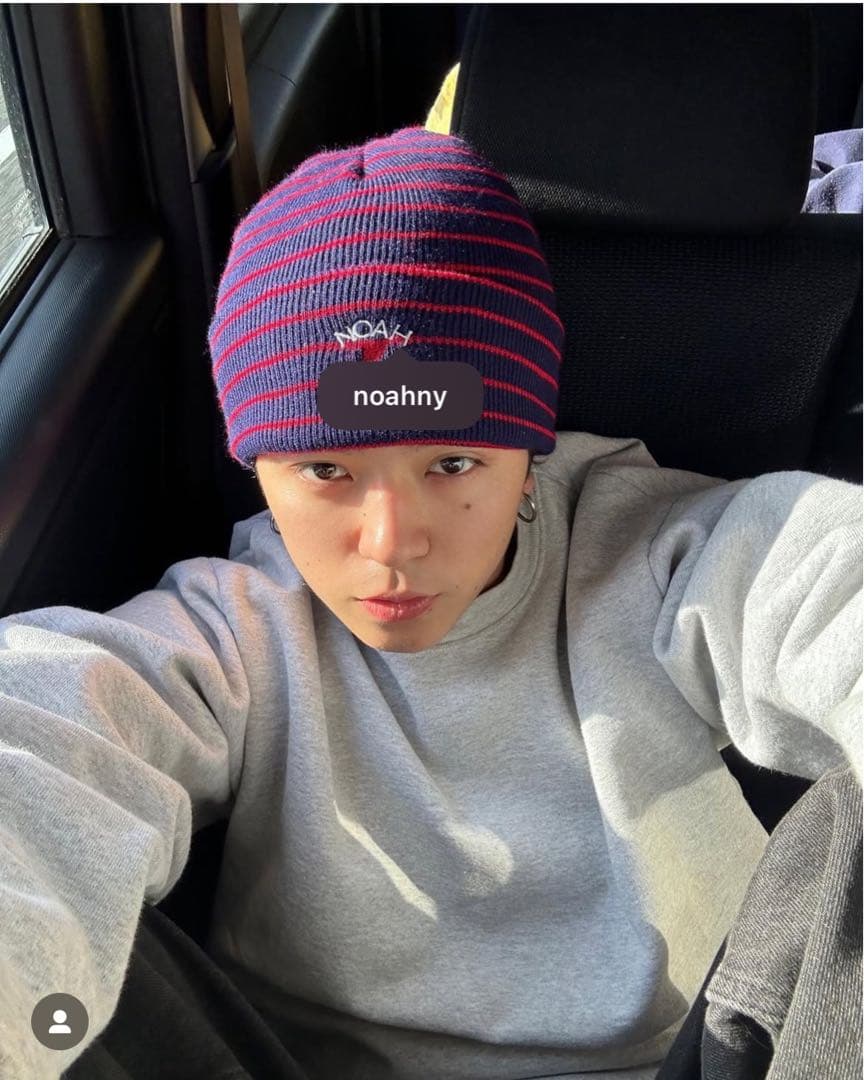noah ビーニー ニット帽 かつきくん着用