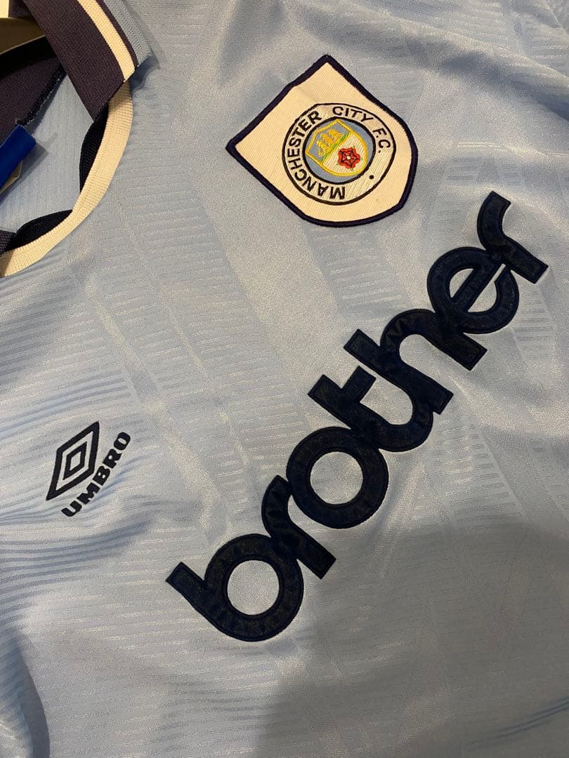 期間限定値下　umbro 90s 93/95 マンチェスターシティ ユニフォーム