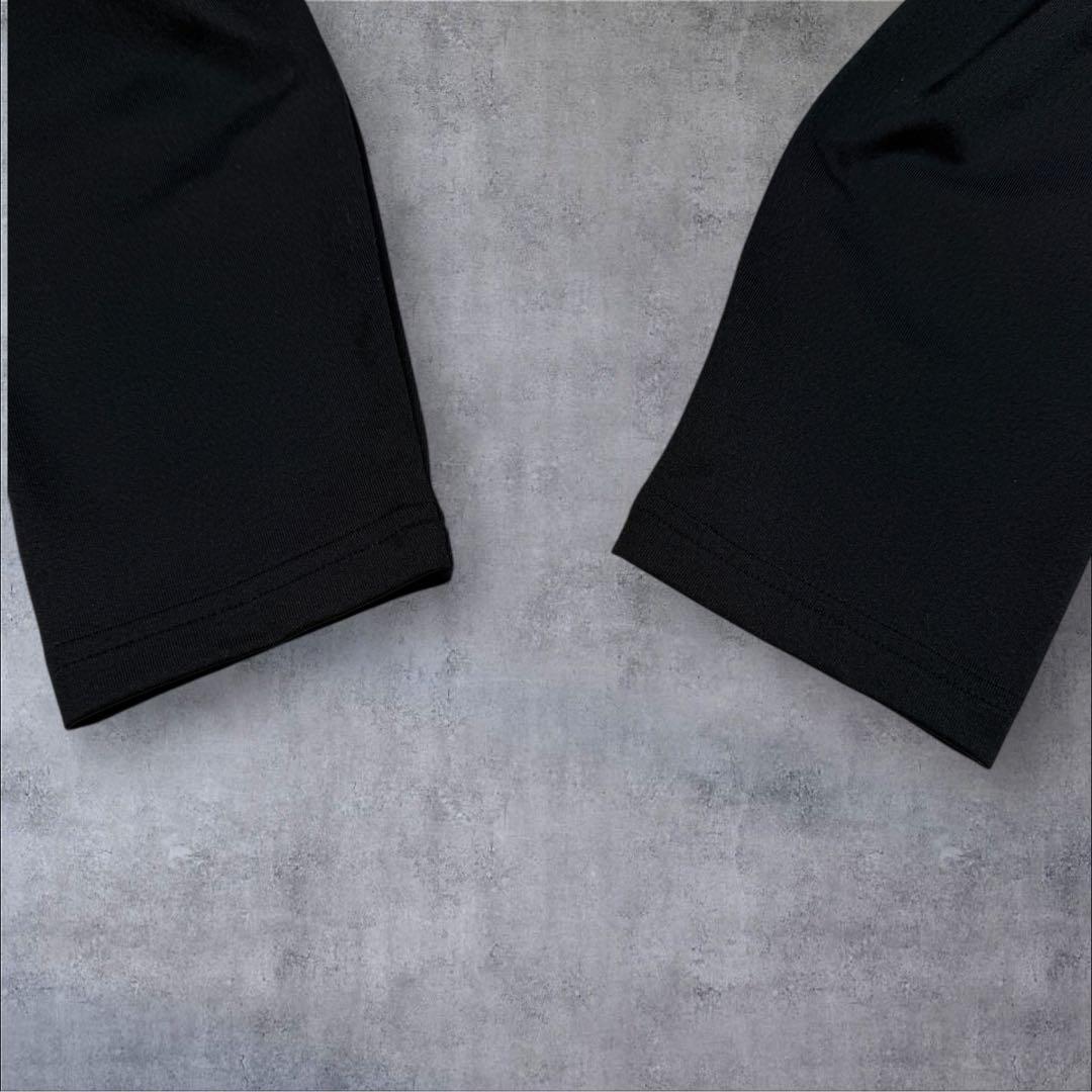 極美品 BRIEFING ブリーフィング モックネック ハイネック 速乾 黒 L