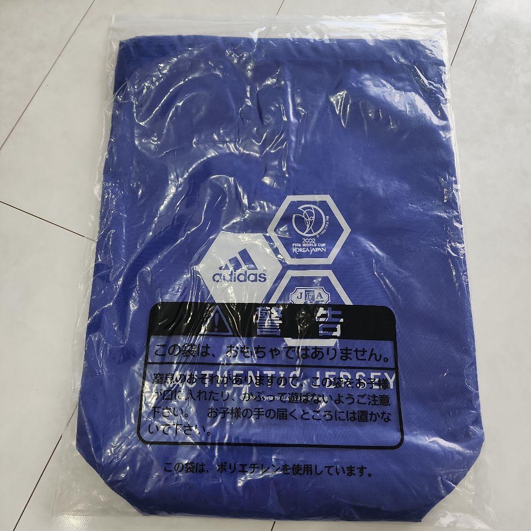 2002日韓W杯 日本代表マッチデイユニフォーム 稲本潤一 5 新品タグ 専用袋