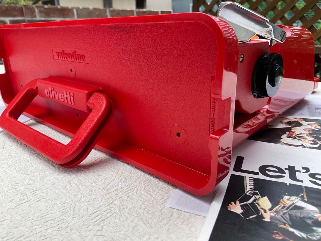 olivetti valentine 整備済　完動品　中古品　超綺麗
