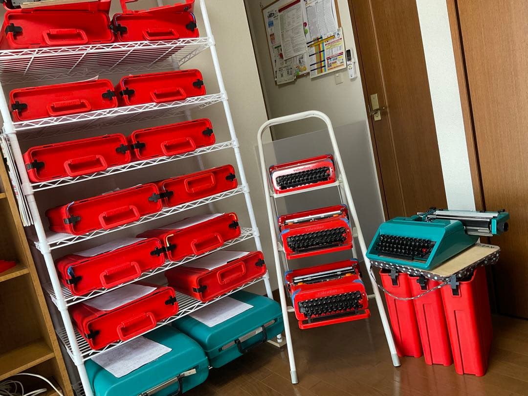 olivetti valentine 整備済　完動品　中古品　超綺麗