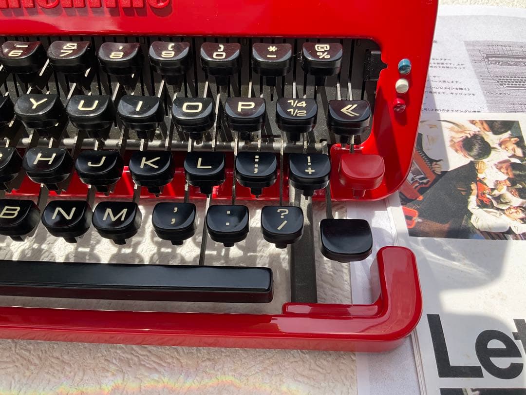 olivetti valentine 整備済　完動品　中古品　超綺麗