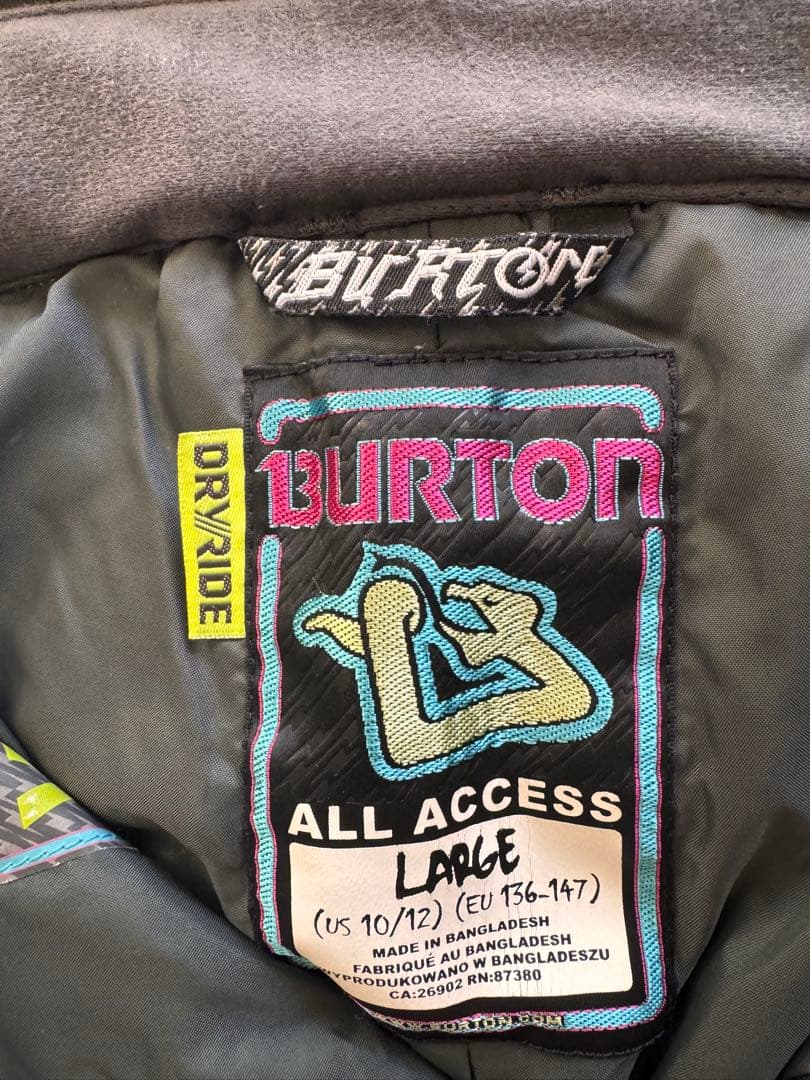 BURTON ALL ACCESS kids スノーボードウェアセット