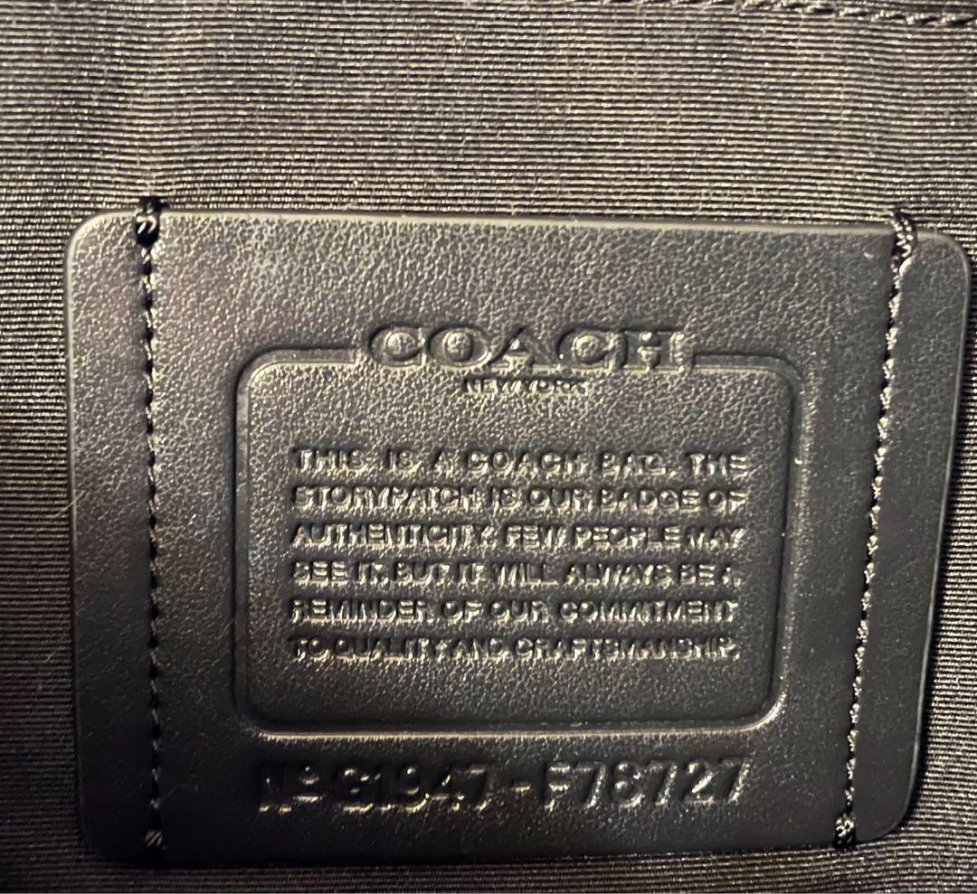 コーチ　COACH ウエストバック　メンズ　カーキブラウン　F78727