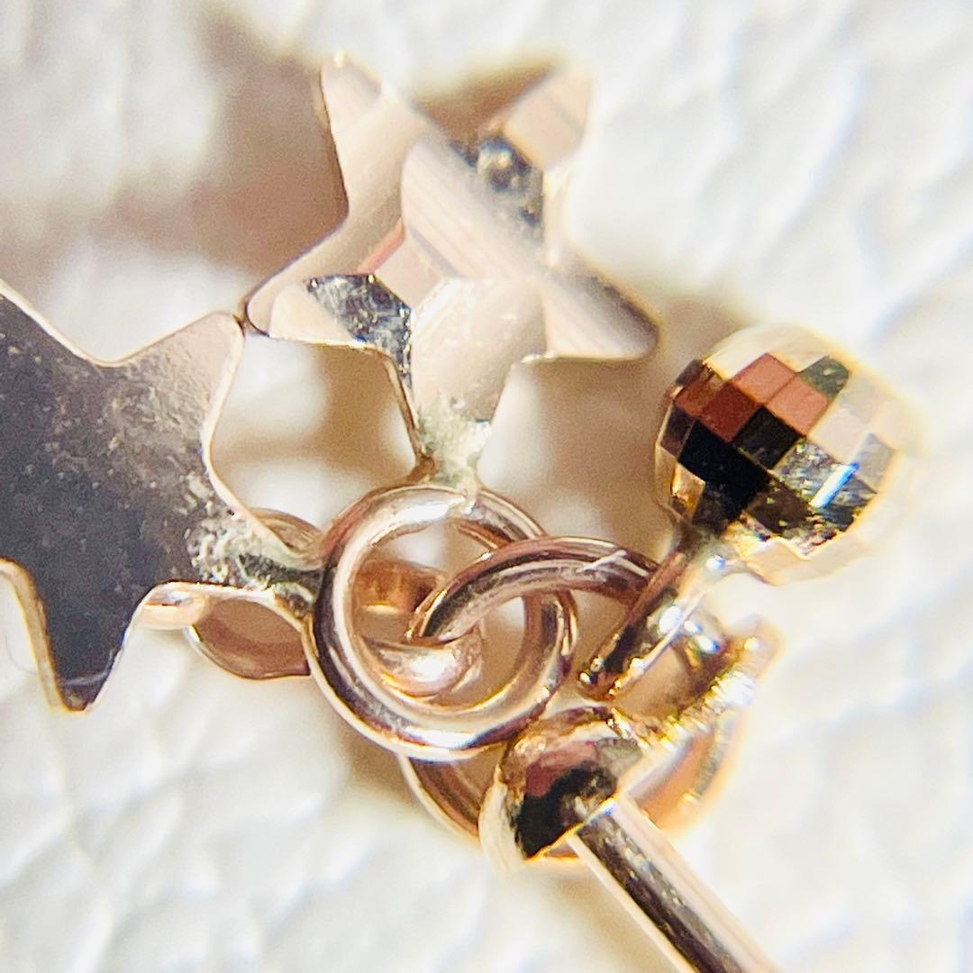 【商談中】18金　スターピアス　片耳用