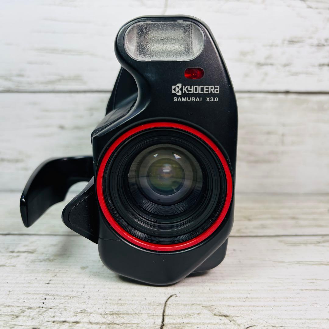 【動作良好】KYOCERA フィルムカメラ SAMURAI X3.0