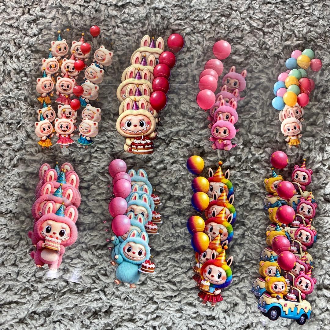 処分価格☆カット済みロールシール おすそ分け4枚×10シート 40枚複数