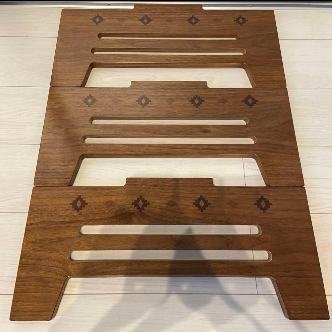 美品】TheArth クル次郎ンドル ウォルナット／ざぁ〜す ヘキサテーブル