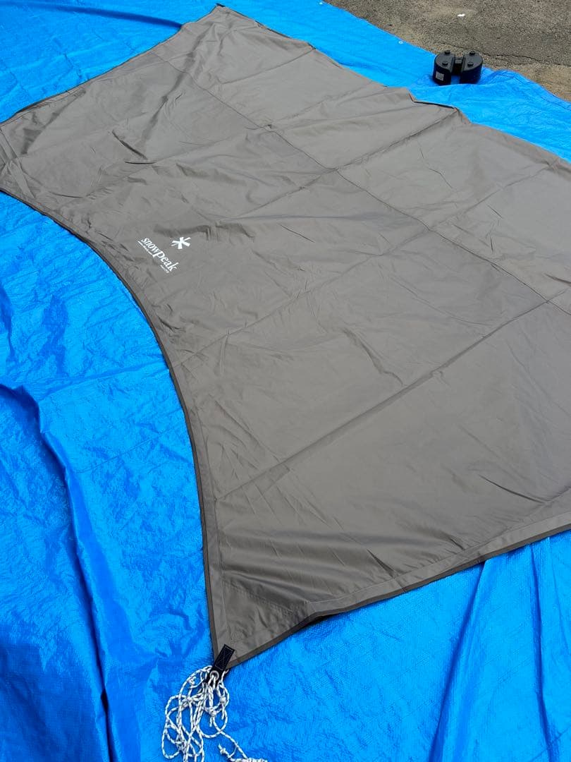 【美品】スノーピーク ランドネストドームM タープ マットシート付