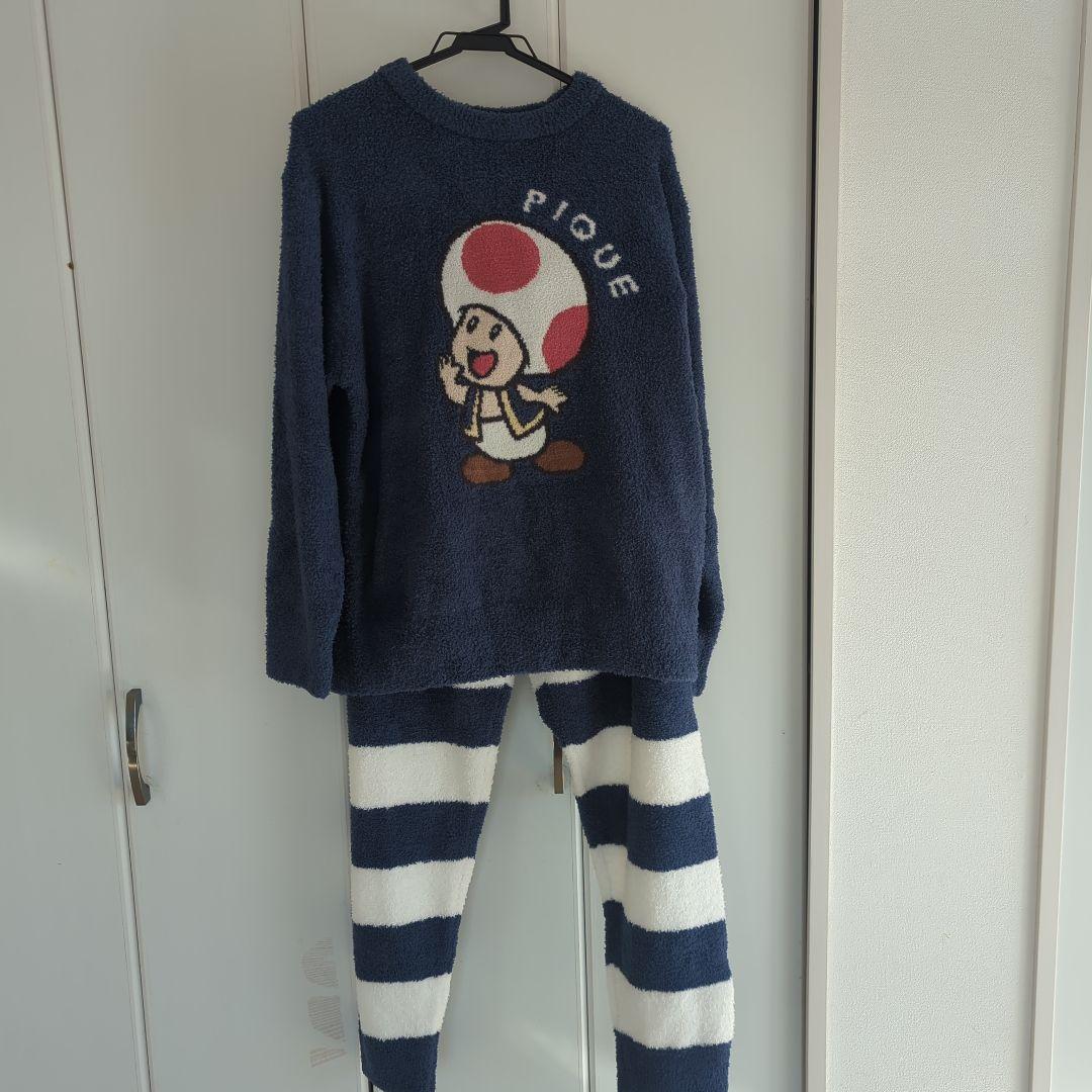 sasa　スーパーマリオ ジェラートピケ　パジャマ