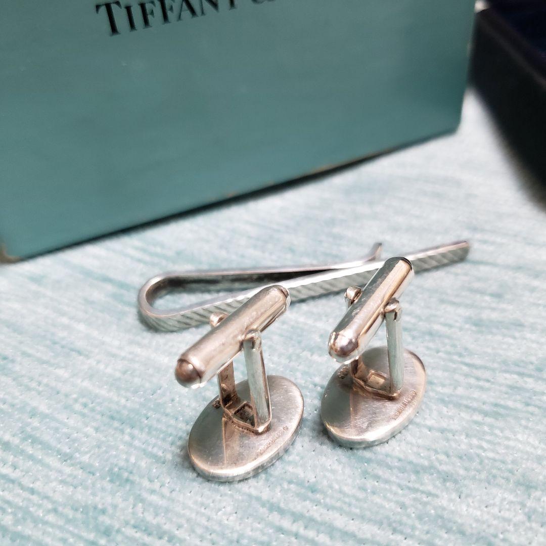 希少品】VINTAGE TIFFANY/OLDティファニーカフス&ネクタイピン