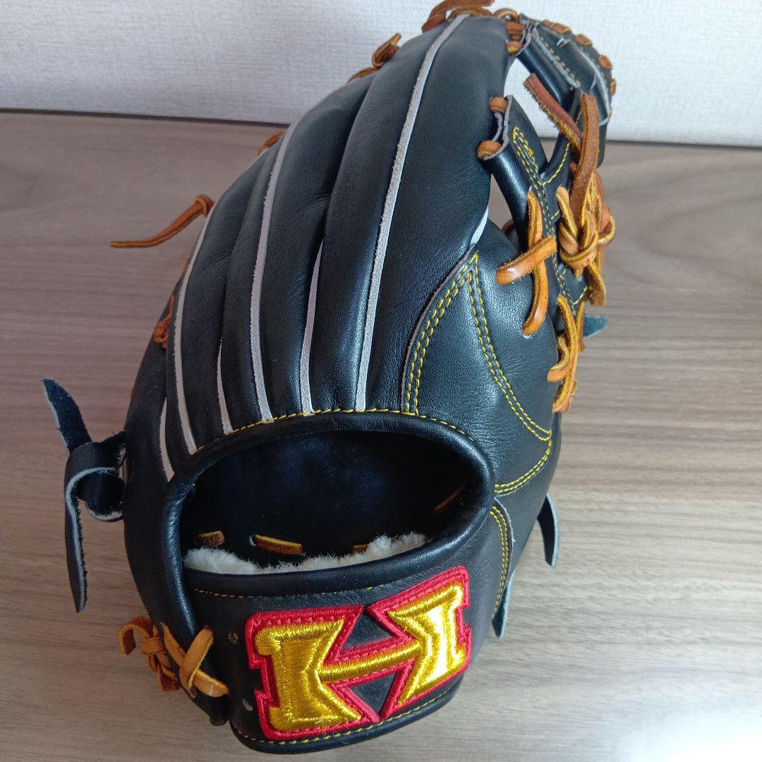 ハイゴールド 硬式グローブ 内野手用 HI-GOLD グラブ 黒