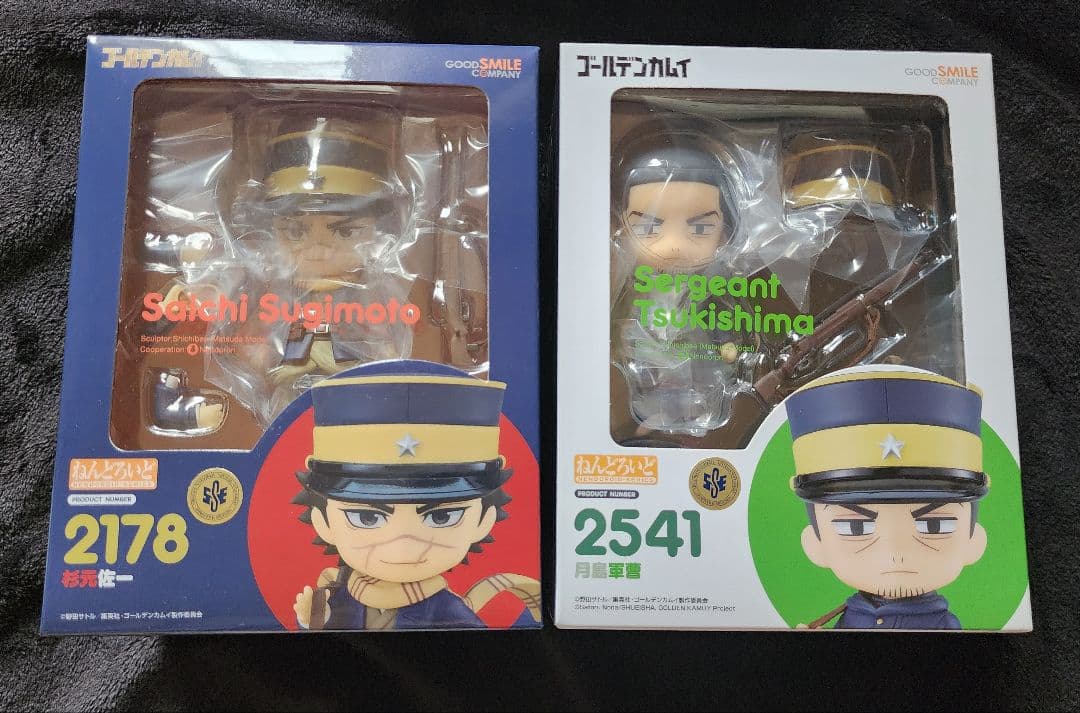 ゴールデンカムイねんどろいど5点セット&特典