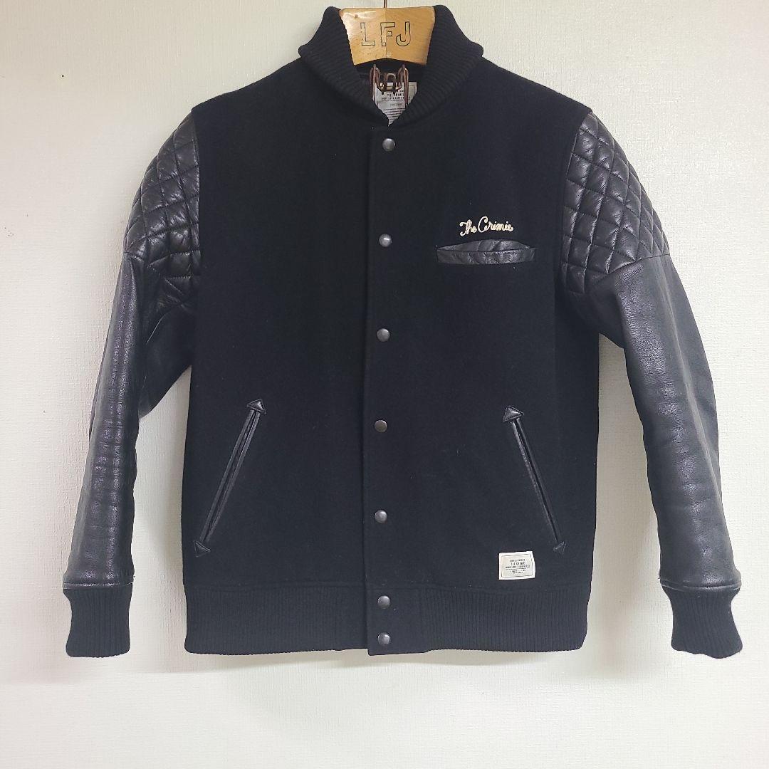 The crime クライミー スタジャン ファラオジャケット L 黒