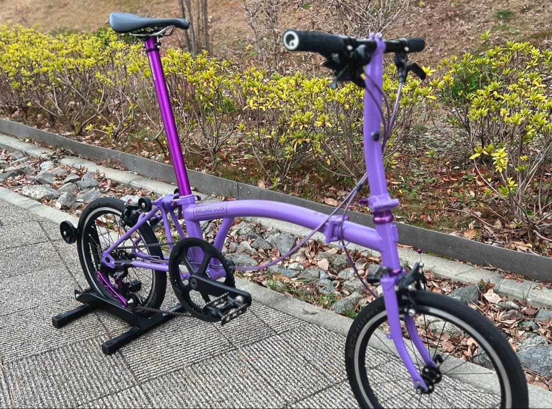 BROMPTON C Line Pop Lilac フルカスタム2024年モデル