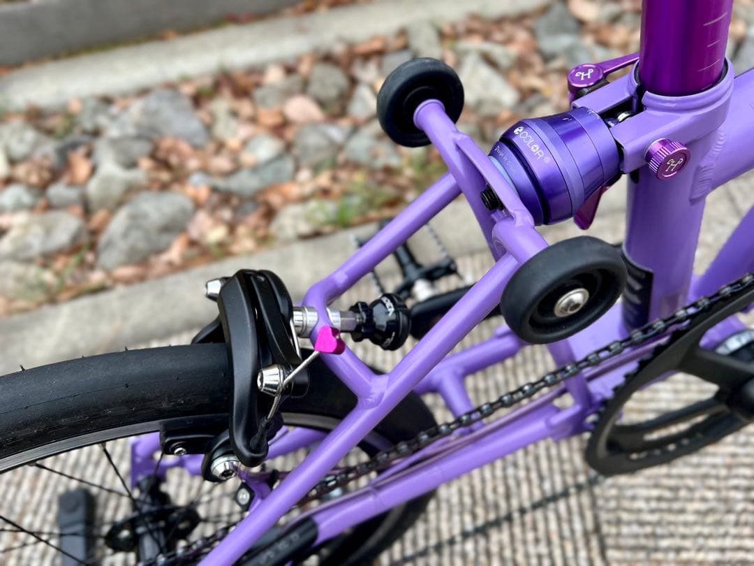 BROMPTON C Line Pop Lilac フルカスタム2024年モデル