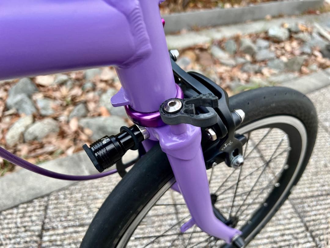 BROMPTON C Line Pop Lilac フルカスタム2024年モデル