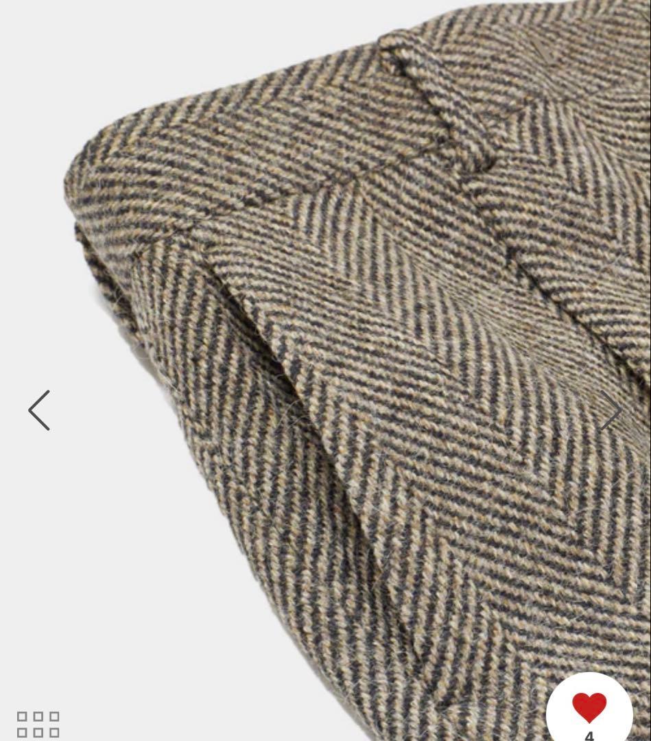 スーツ auralee LAMA SHETLAND WOOL TWEED SLACKS