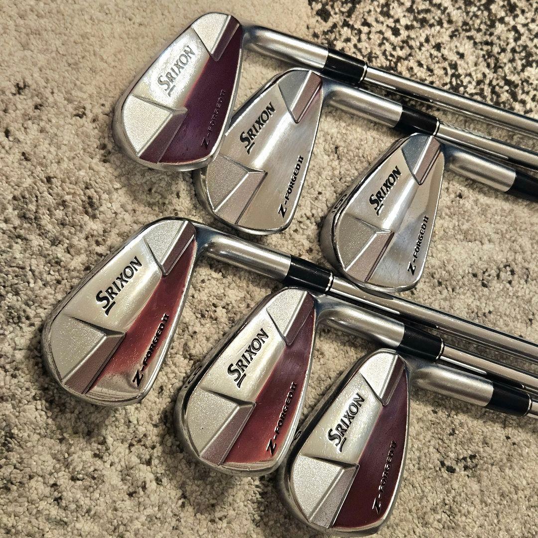 7日まで！最終値下げ⭐スリクソン Z-FORGED Ⅱ アイアンセット6本