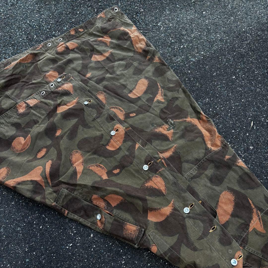 美品希少、入手困難！ハンガリー軍幕　ポンチョテント　2枚セット　ハリケーンカモ