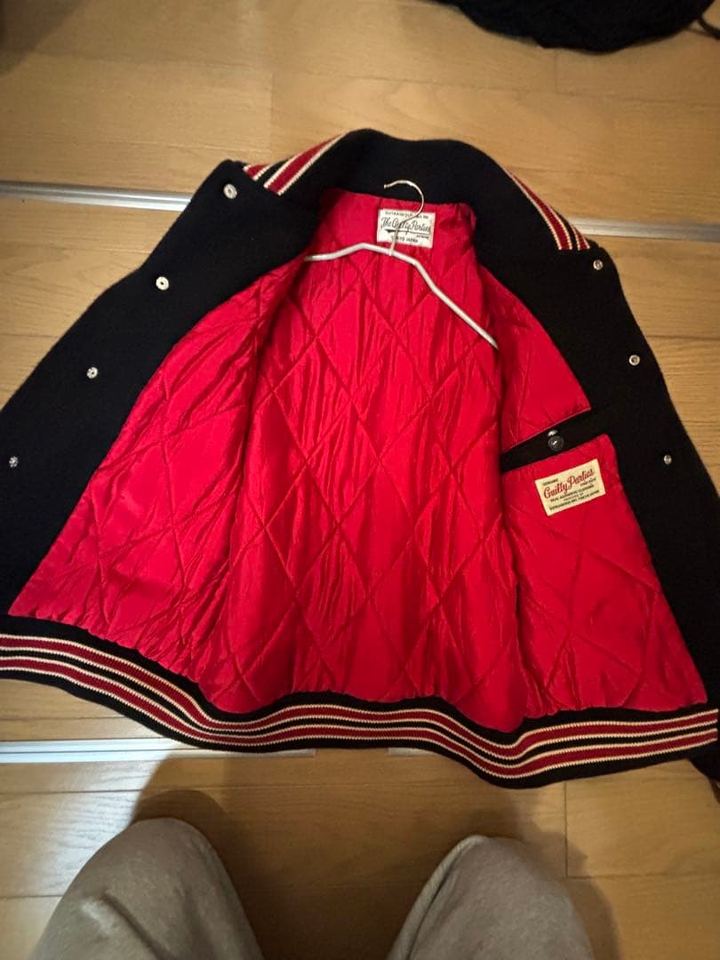 【レア物】WACKO MARIAウールスタジャン