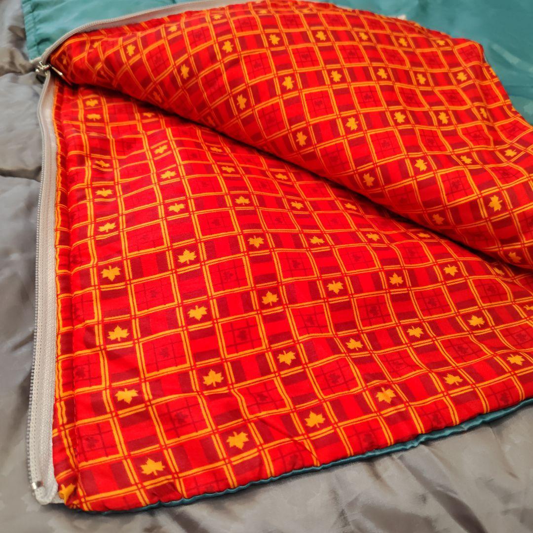 ロゴス 寝袋 ミニバンぴったりシュラフ2個セット