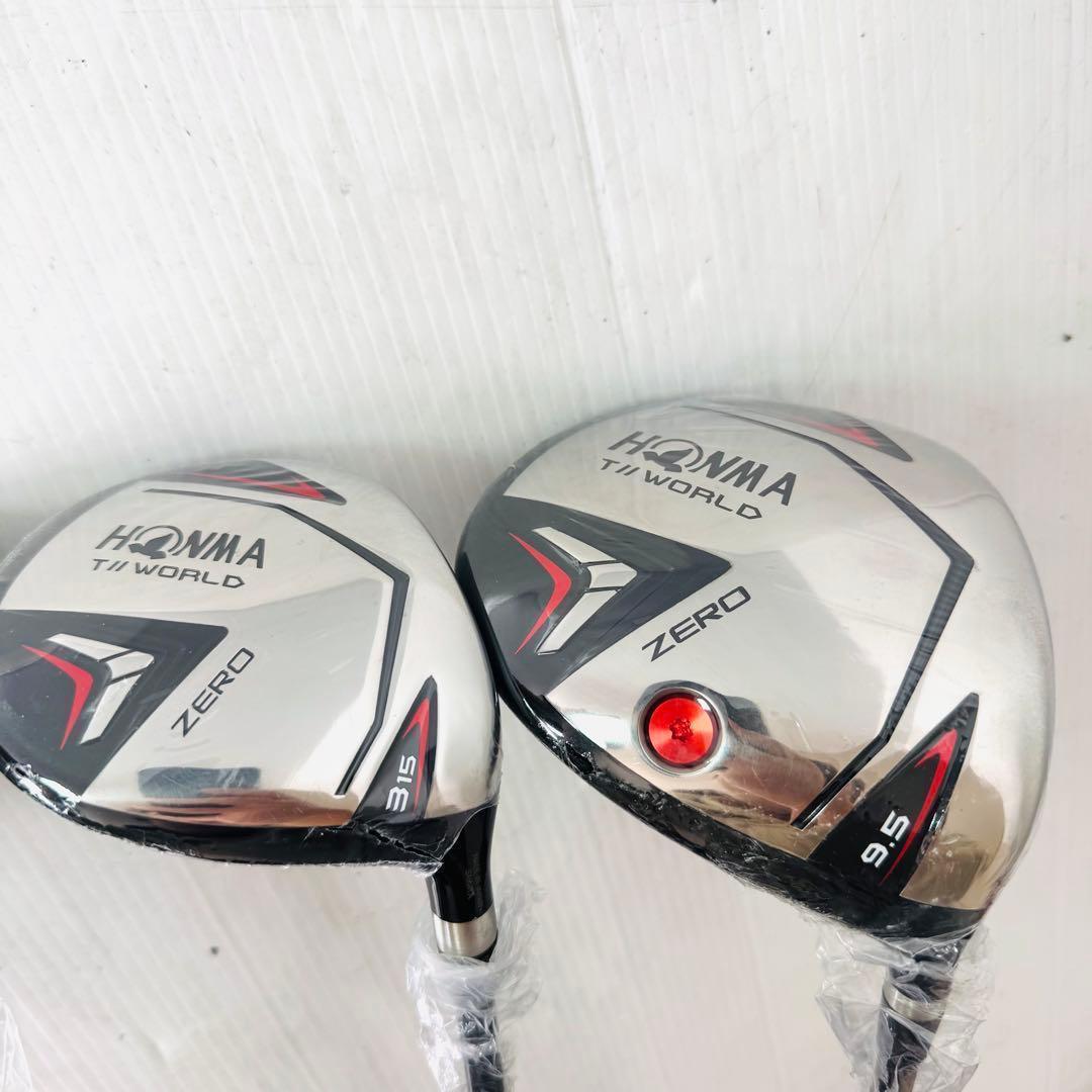 【新品未使用品】ホンマ T WORLD ZERO ゴルフクラブ　フルセット