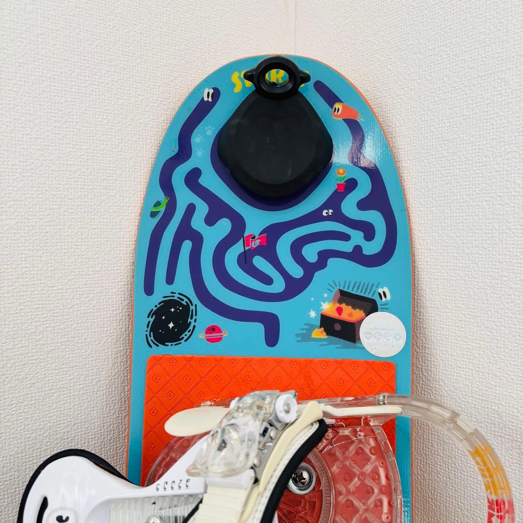 ジュニア・キッズ】BURTON スノーボード3点セット 100cm K2 ボア