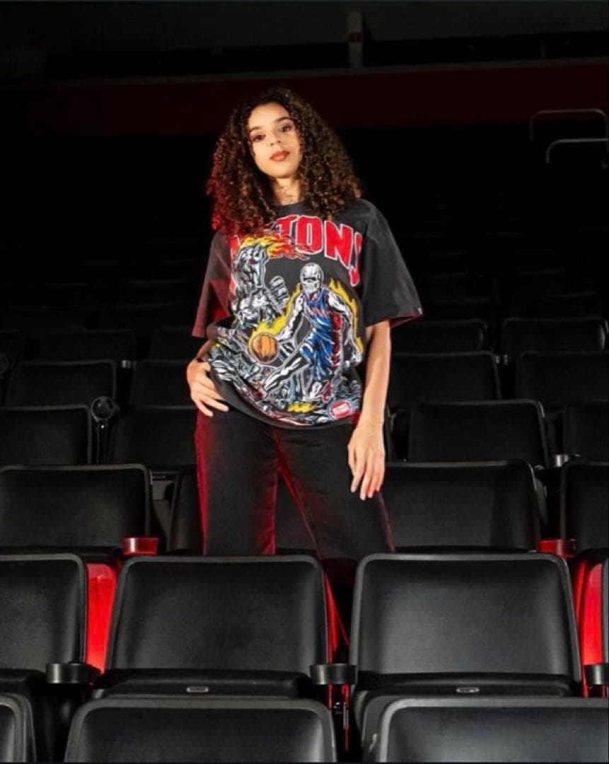 デトロイト✖️ピストンズ✖️ドクロ✖️スカル✖️NBA✖️ビッグサイズパーカー✖️USXXL