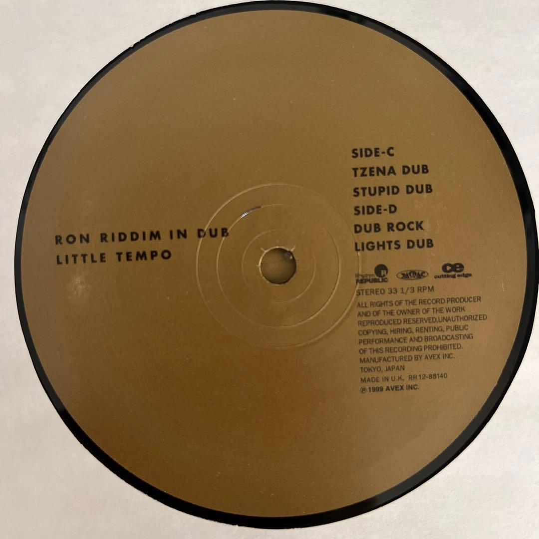 邦楽 RON RIDDIM IN DUB / LITTLE TEMPO