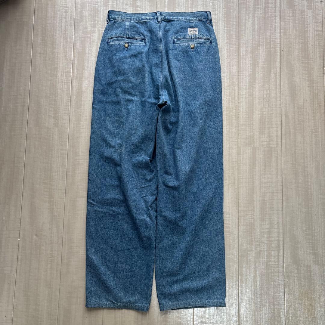 希少】ラルフローレン デニムスラックス 初期タグ ポロチノ - メルカリ